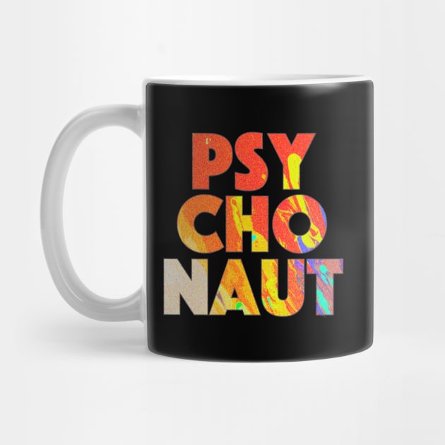 Psychonaut Psychedelic Trippy Colorful by zap